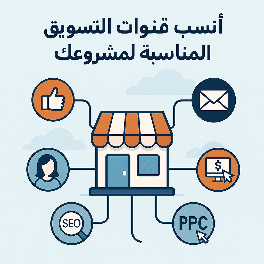 أنسب قنوات التسويق